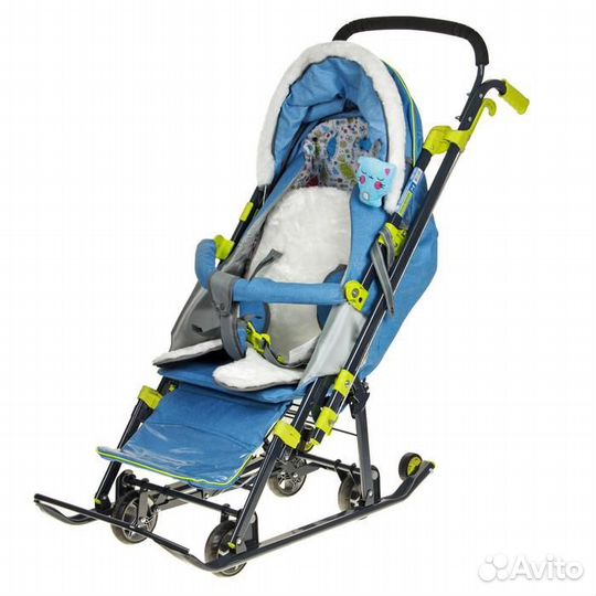 Санки коляска Ника 7 8