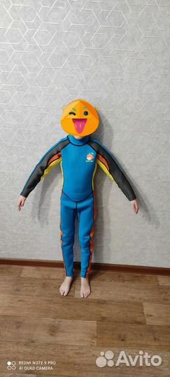 Гидрокостюм длинный для плавания 110-120