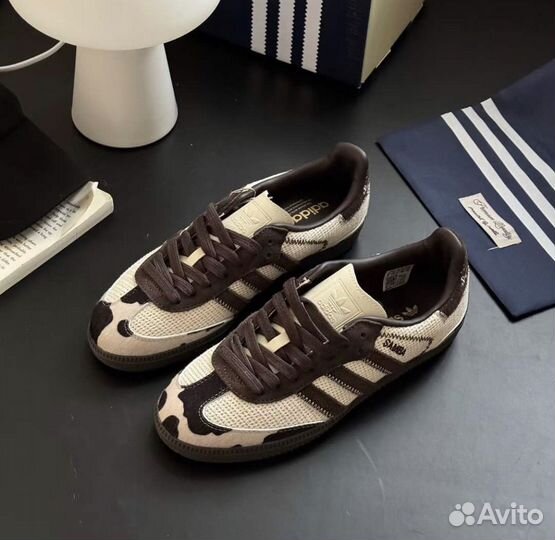 Adidas Samba x Notitle Cow Print Кроссовки