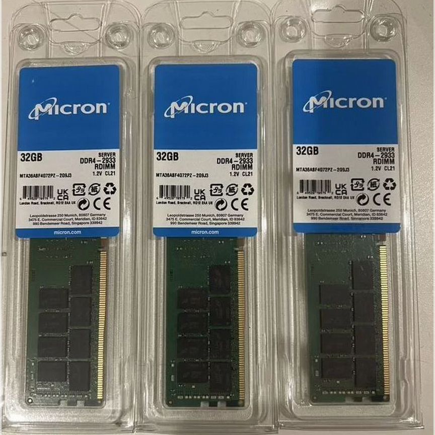 [MTA36ASF4G72PZ-2G9E2] Rdimm Ecc 32 2933 Юрлицам Mta36asf4g72pz-2g9e2