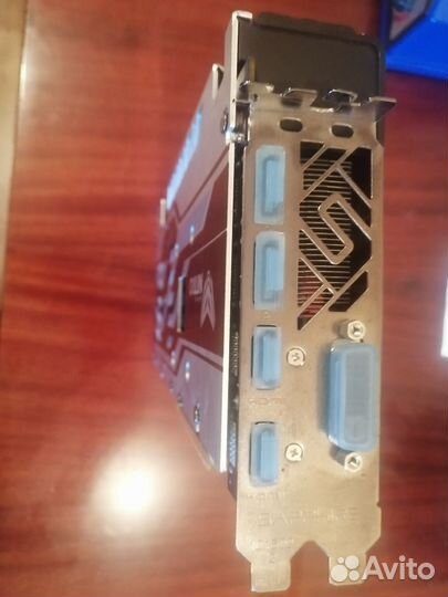 Видеокарта Sapphire nitro radeon rx 570 8g