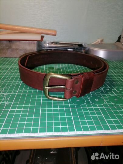 Ремень кожаный