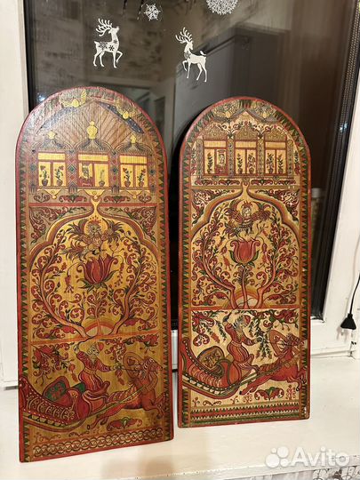 Доски расписные