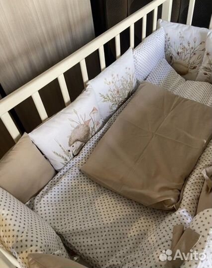 Бортики в детскую кроватку