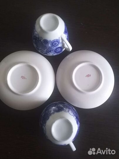 Две чайные пары