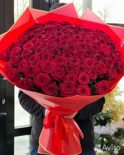 Роза эквадор 100см доставка волгоград волжский