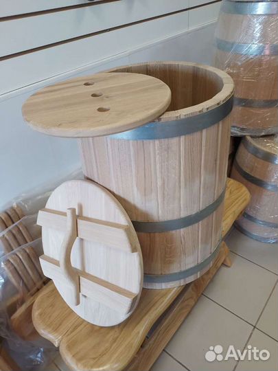 Кадка дубовая 50 литров для засолки