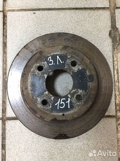 Тормозной диск задний Chery Fora Vortex Estina