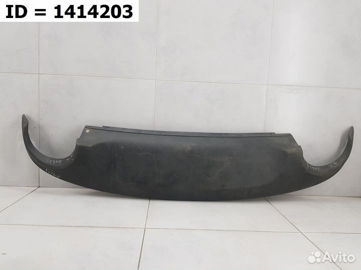 Накладка заднего бампера Jaguar XF