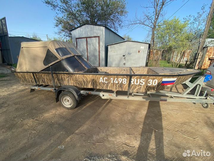 Катер болотоход Kohler