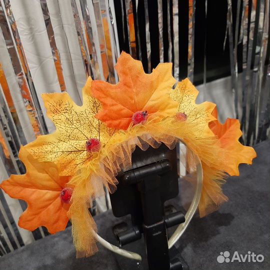 Ободок на праздник осени