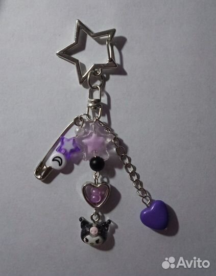 Брелок куроми хеллоу китти ручной работы