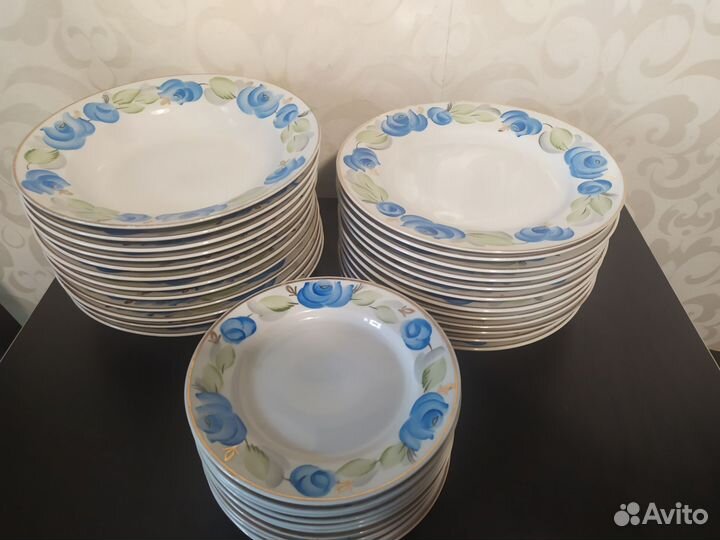 Сервиз столовый СССР 12 персон, супница СССР