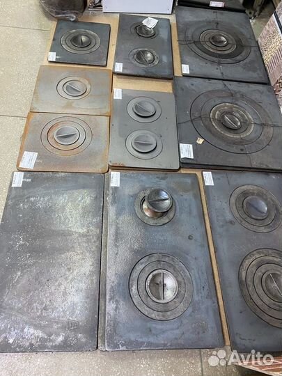 Плита чугунная под казан