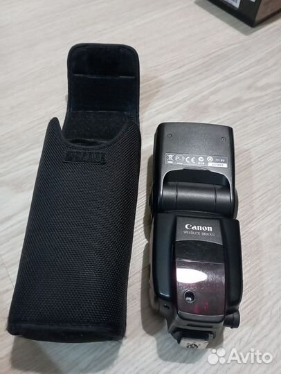 Вспышка canon speedlite 580ex ii