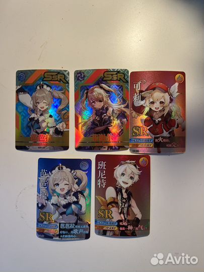 Genshin impact карточки