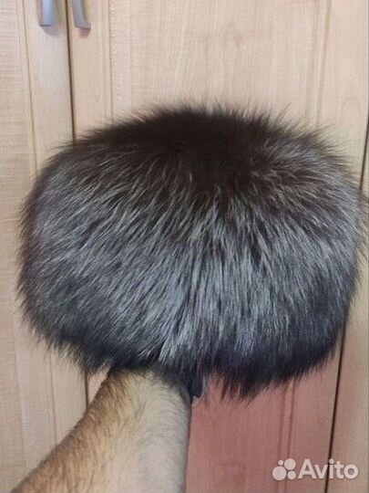 Женская меховая шапка