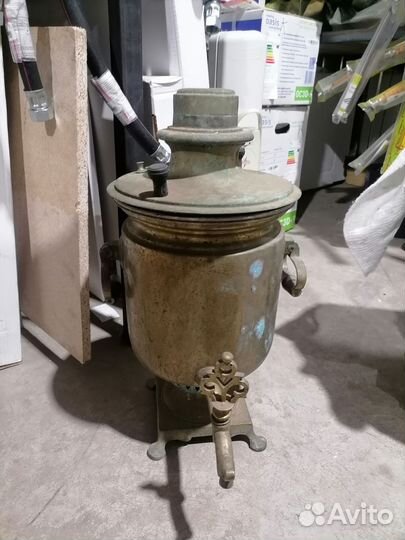 Самовар на дровах СССР