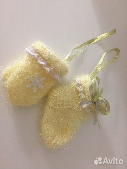 Новогодние украшения ручной работы