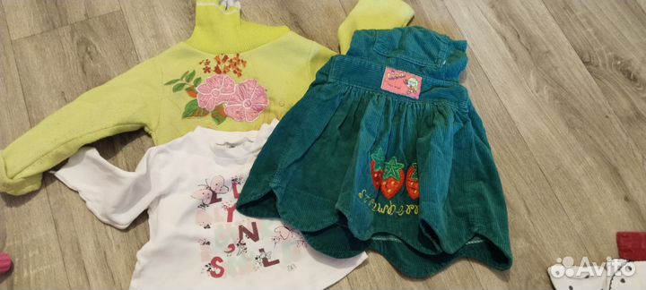 Вещи пакетом на девочку