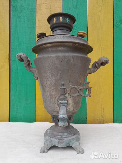 Латунный самовар СССР 1948 года