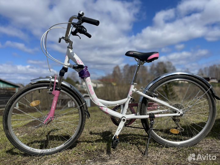 Велосипед скоростной Novatrack Butterfly 24”