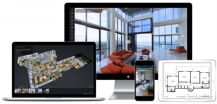 3D туры для риелторов, Виртуальный 3D тур, панорам