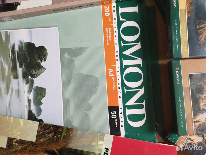 Фотобумага разная и lomond