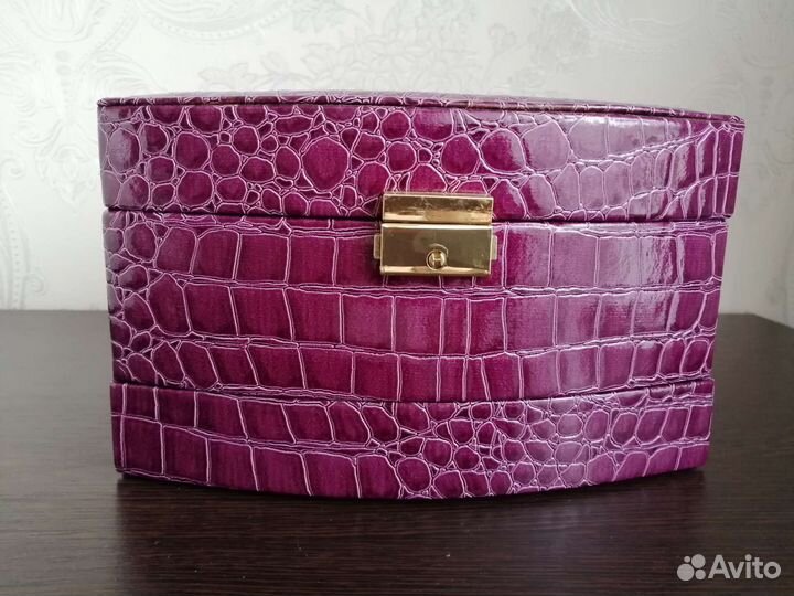 Шкатулка трехярусная