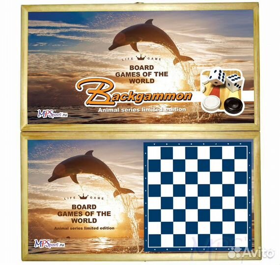 Шахматы нарды шашки 3 в 1