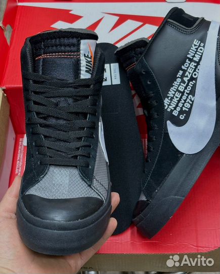 Кроссовки nike blazer off white мужские