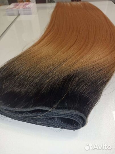 Волосы на трессах