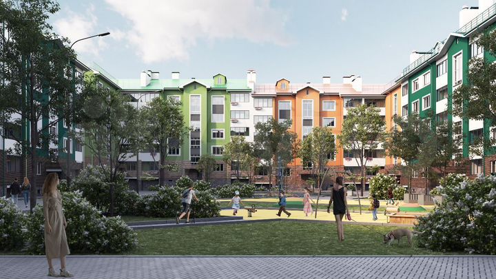 2-к. квартира, 77,4 м², 1/5 эт.