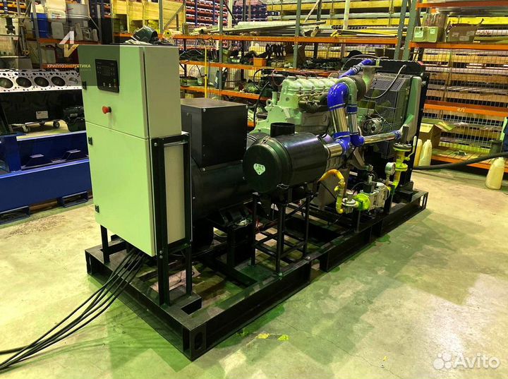 Газовый генератор MAN 120 кВт