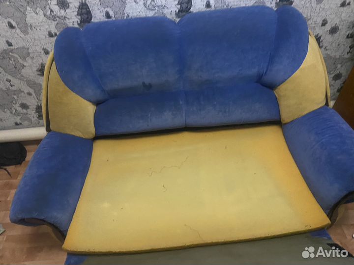 Диван ракушка б/у