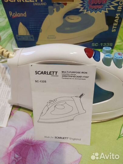 Утюг scarlett
