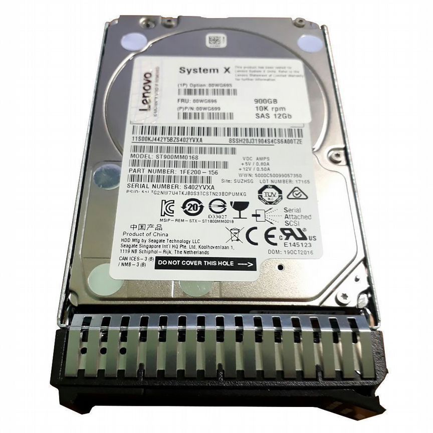 [00WG696] Жесткий Диск Lenovo 900gb 00wg699 Sas 2.5 00wg696