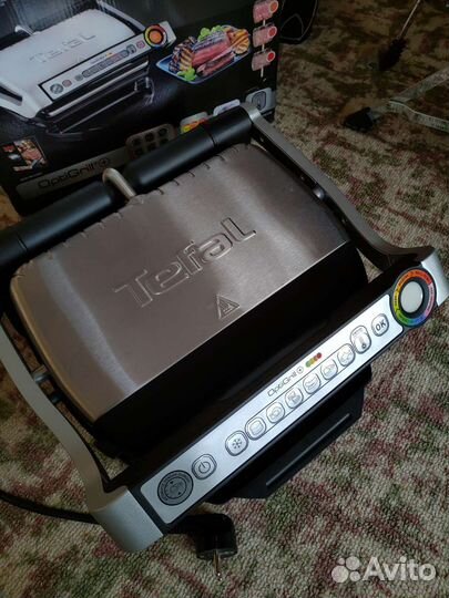 Tefal OptiGrill+ gc712d34 умный электрогриль