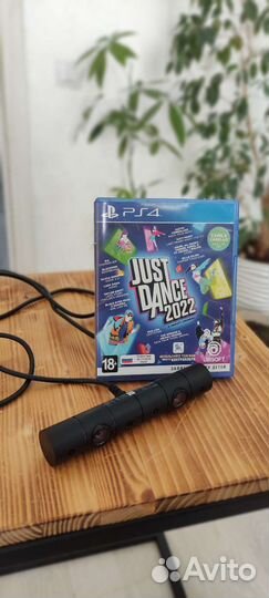 Камера для ps4 rev2 + диск Just Dance 2022 ps4