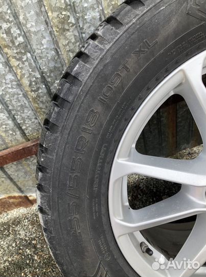 Колеса зимние r18 porsche cayenne 958 оригинал