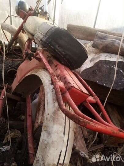 Рама в сборе мопеда Рига