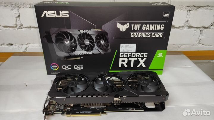 RTX 3070 asus TUF gaming OC 8gb V2 LHR