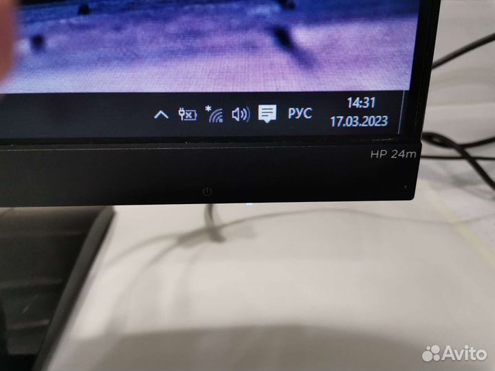 Монитор HP 24 дюйма. 1920x1080 Full HD. Безрамочны