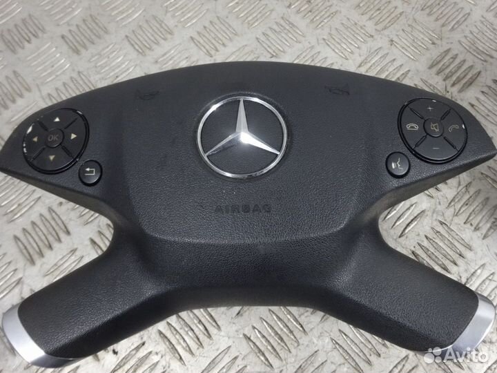 Руль Mercedes 212 в сборе с подушкой