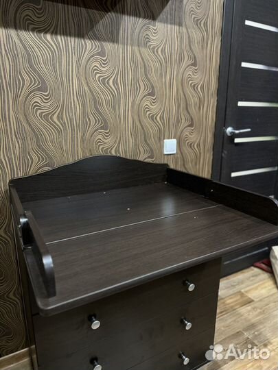 Пеленальный комод венге