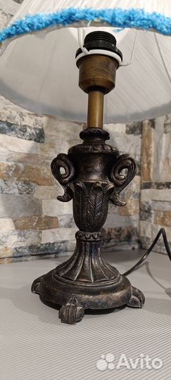 Лампа настольная винтажная