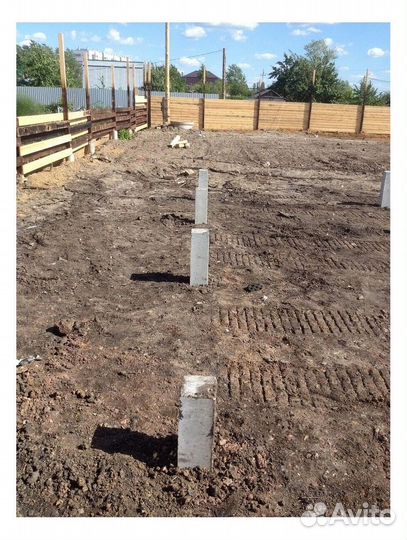 Сваи железобетонные (забивные)