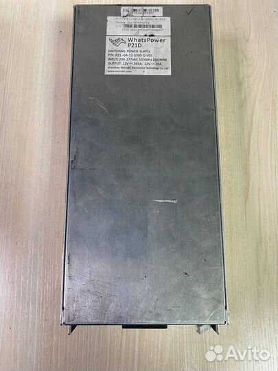 Блок питания Whatsminer P21D б/у