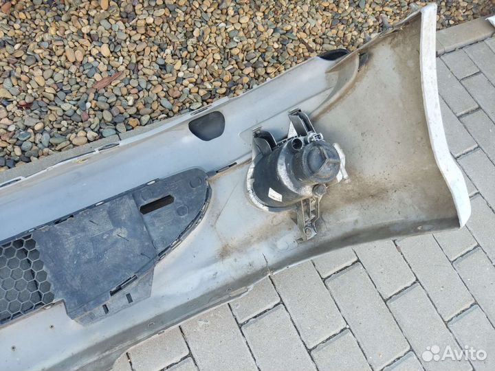 Бампер передний с птф Пежо 206