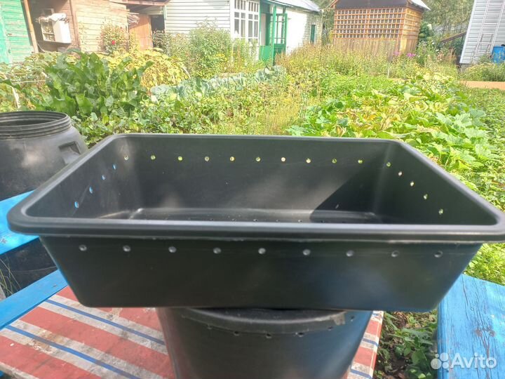 Заготовка для кашпо из искусственного ротанга